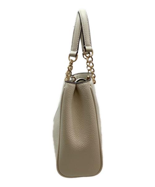 TORY BURCH（トリーバーチ）TORY BURCH (トリーバーチ) ハンドバッグ アイボリーの古着・服飾アイテム