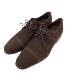 Salvatore Ferragamo（サルヴァトーレ フェラガモ）の古着「レザーシューズ」｜ブラウン