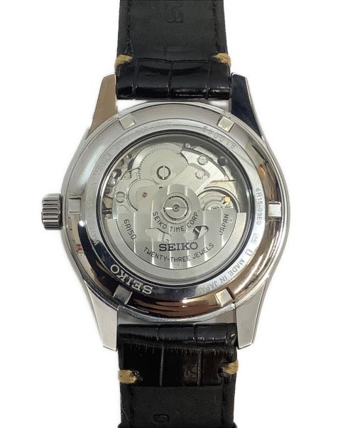 SEIKO（セイコー）SEIKO (セイコー) 腕時計 ブラックの古着・服飾アイテム