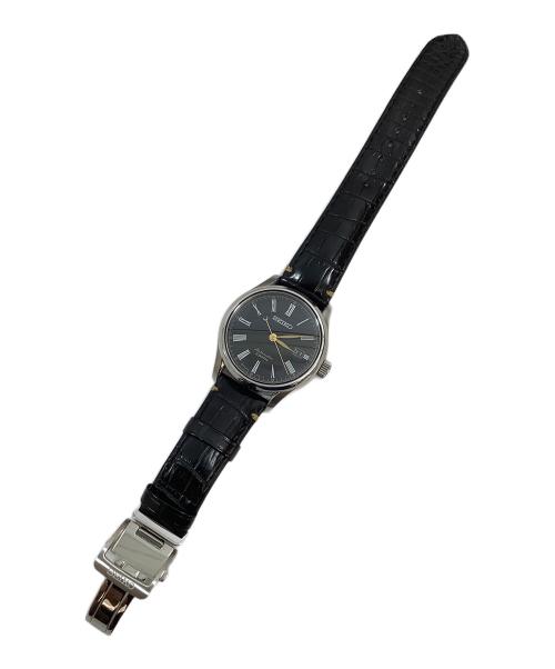 SEIKO（セイコー）SEIKO (セイコー) 腕時計 ブラックの古着・服飾アイテム