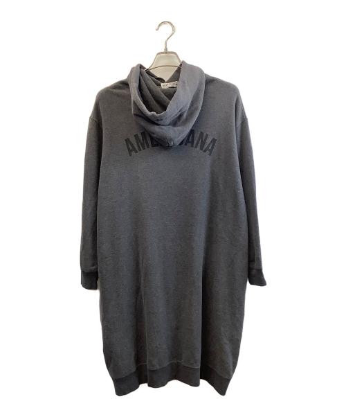 Americana（アメリカーナ）Americana (アメリカーナ) パーカーワンピース グレー サイズ:なしの古着・服飾アイテム