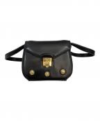 Salvatore Ferragamoサルヴァトーレ フェラガモ）の古着「ミニショルダーバッグ」｜ブラック