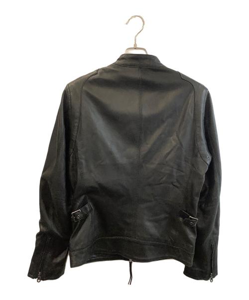 BOYCOTT（ボイコット）BOYCOTT (ボイコット) ラムレザージャケット ブラック サイズ:3の古着・服飾アイテム