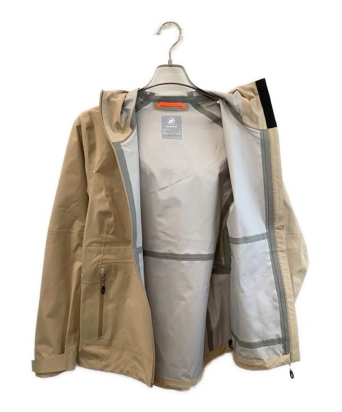 MAMMUT（マムート）MAMMUT (マムート) Linard Guide HS Hooded Jacket ベージュ サイズ:M 未使用品の古着・服飾アイテム