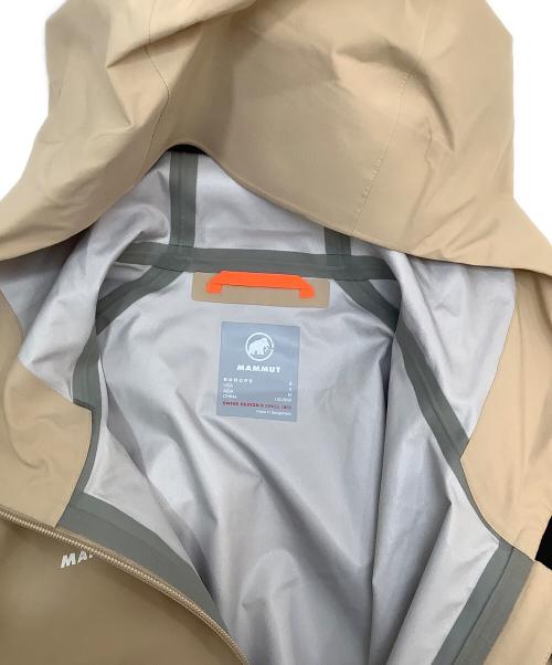 MAMMUT（マムート）MAMMUT (マムート) Linard Guide HS Hooded Jacket ベージュ サイズ:M 未使用品の古着・服飾アイテム