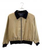 FRED PERRYフレッドペリー）の古着「ジップアップジャケット」｜ブラウン×ブラック