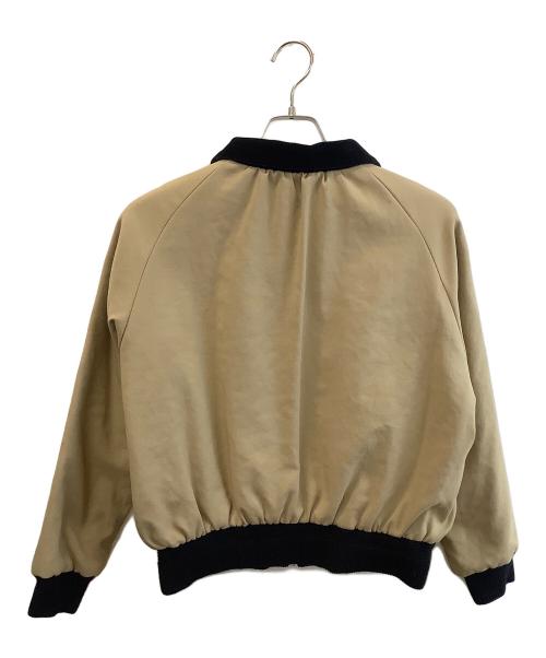 FRED PERRY（フレッドペリー）FRED PERRY (フレッドペリー) ジップアップジャケット ブラウン×ブラック サイズ:8の古着・服飾アイテム