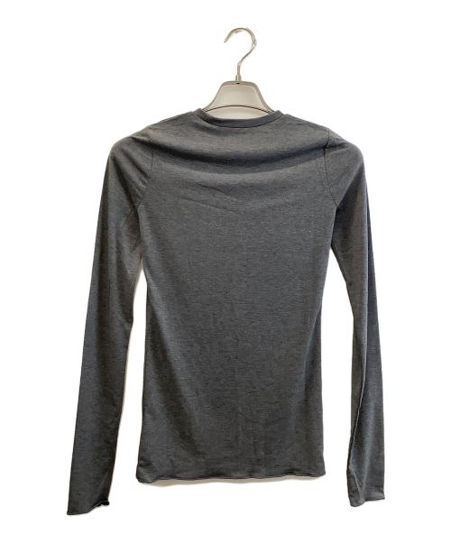 TODAYFUL（トゥデイフル）TODAYFUL (トゥデイフル) Soft Mellow Longtee グレー サイズ:Fの古着・服飾アイテム