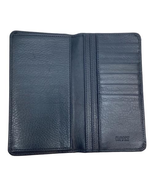 HIROFU（ヒロフ）HIROFU (ヒロフ) 長財布 ネイビーの古着・服飾アイテム