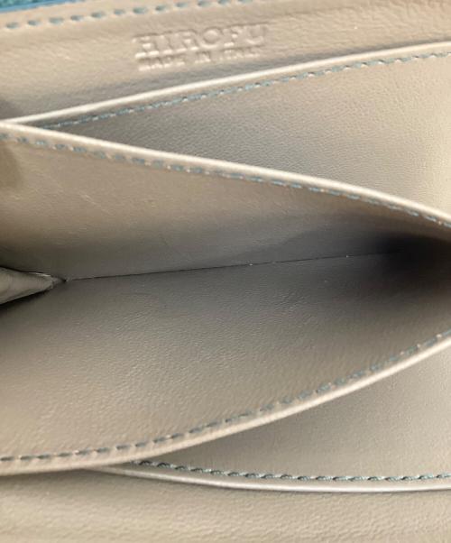 HIROFU（ヒロフ）HIROFU (ヒロフ) L字ファスナー財布 ライトグリーンの古着・服飾アイテム