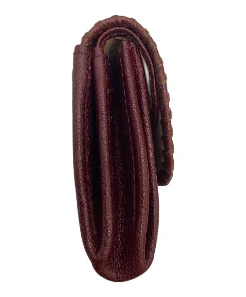 genten（ゲンテン）genten (ゲンテン) ミニ財布 ブラウンの古着・服飾アイテム