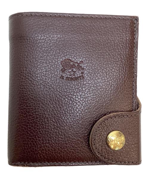 IL BISONTE（イル ビゾンテ）IL BISONTE (イル ビゾンテ) 2つ折り財布 ブラウンの古着・服飾アイテム