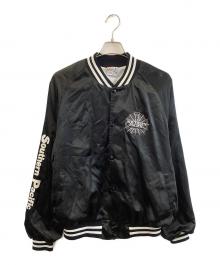 TaylorMade（テーラーメイド）の古着「スタジャン」｜ブラック