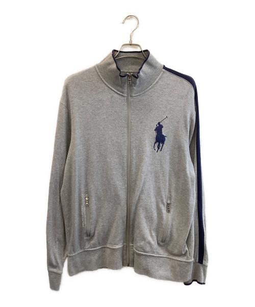 POLO RALPH LAUREN（ポロ・ラルフローレン）POLO RALPH LAUREN (ポロ・ラルフローレン) トラックジャケット グレー サイズ:Lの古着・服飾アイテム