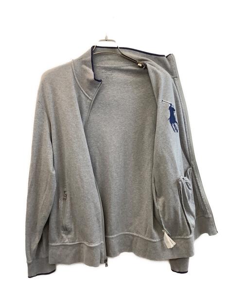 POLO RALPH LAUREN（ポロ・ラルフローレン）POLO RALPH LAUREN (ポロ・ラルフローレン) トラックジャケット グレー サイズ:Lの古着・服飾アイテム