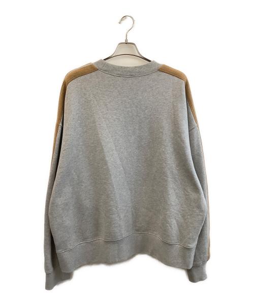 Palm Angels（パーム エンジェルス）Palm Angels (パーム エンジェルス) スウェット グレー×ブラウン サイズ:Lの古着・服飾アイテム