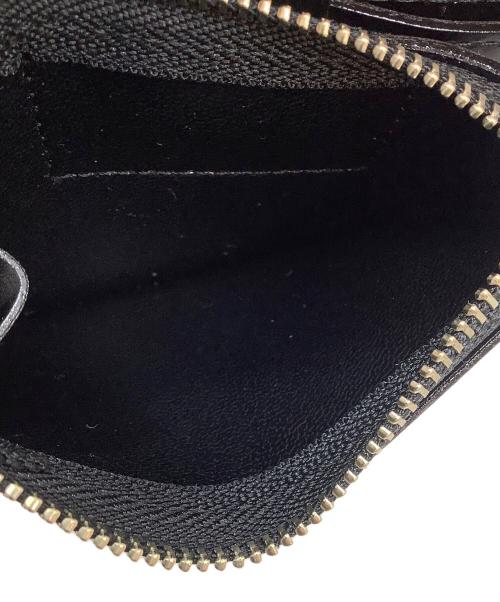 TOGA ARCHIVES TOO（トーガ アーカイブス トゥー）TOGA ARCHIVES TOO (トーガ アーカイブス トゥー) Leather Wallet Small Square Tip ブラックの古着・服飾アイテム