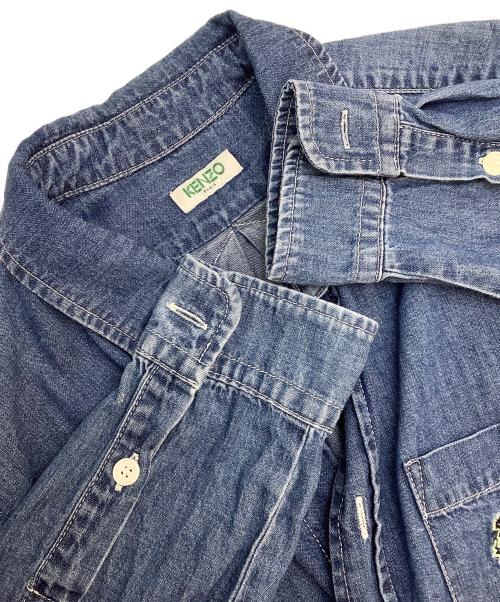 KENZO（ケンゾー）KENZO (ケンゾー) デニムシャツ インディゴ サイズ:Sの古着・服飾アイテム