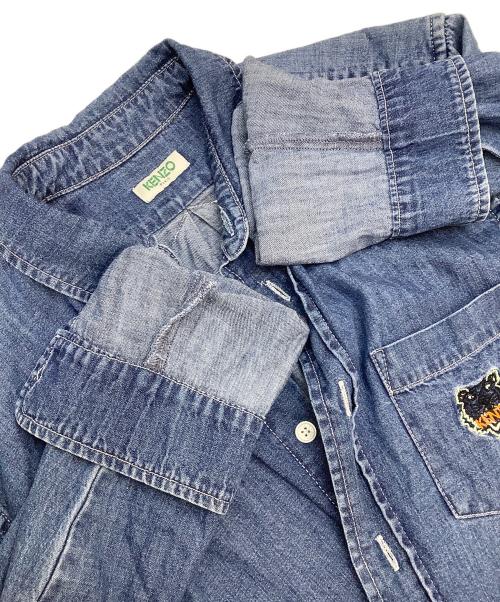 KENZO（ケンゾー）KENZO (ケンゾー) デニムシャツ インディゴ サイズ:Sの古着・服飾アイテム