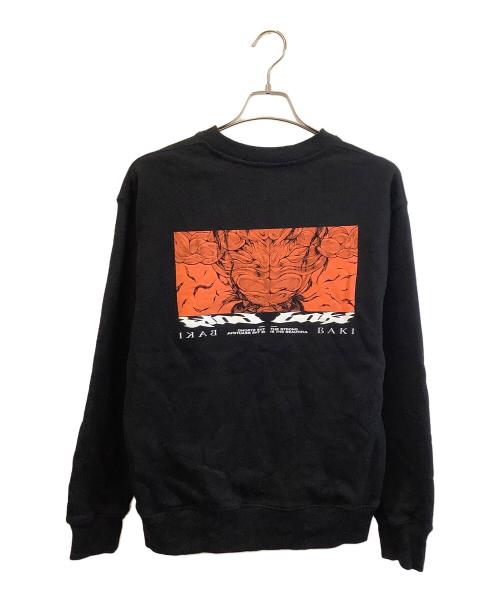 MEQRI（メクリ）MEQRI (メクリ) スウェット ブラック サイズ:Lの古着・服飾アイテム