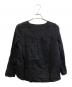 theory (セオリー) レースVネックリネンブラウス ブラック サイズ:P：2500円