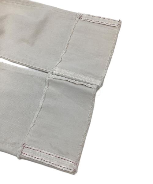 anuans（アニュアンス）anuans (アニュアンス) ロールアップデザインデニムパンツ ホワイト サイズ:1の古着・服飾アイテム