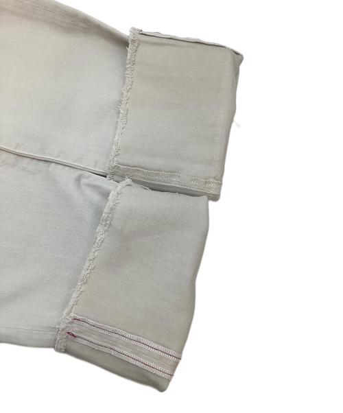 anuans（アニュアンス）anuans (アニュアンス) ロールアップデザインデニムパンツ ホワイト サイズ:1の古着・服飾アイテム