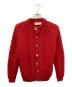 INVERALLAN（インバーアラン）の古着「ニットカーディガン」｜レッド