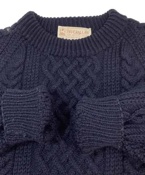 INVERALLAN（インバーアラン）INVERALLAN (インバーアラン) ニット ネイビー サイズ:Freeの古着・服飾アイテム
