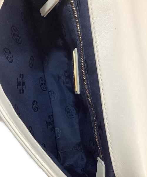 TORY BURCH（トリーバーチ）TORY BURCH (トリーバーチ) ショルダーバッグ ホワイト×ネイビーの古着・服飾アイテム