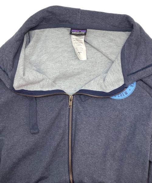 Patagonia（パタゴニア）Patagonia (パタゴニア) ジップパーカー ネイビー サイズ:XLの古着・服飾アイテム