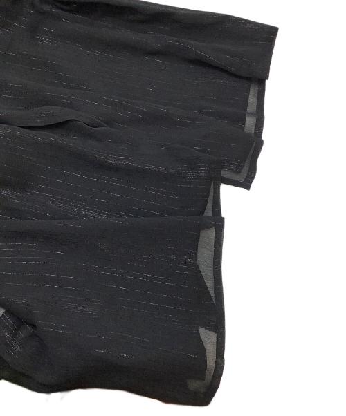 HARE（ハレ）HARE (ハレ) シアーレイヤードパンツ ブラック サイズ:Mの古着・服飾アイテム