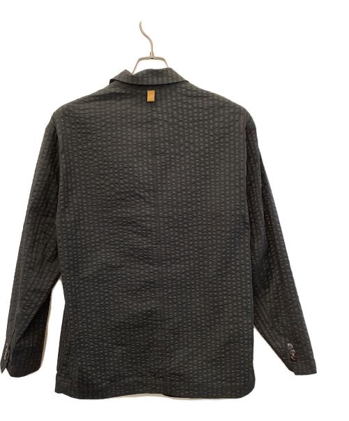 BEAMS Lights（ビームスライト）BEAMS Lights (ビームスライト) シアサッカーセットアップ グレー サイズ:Lの古着・服飾アイテム