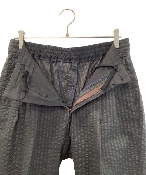 BEAMS Lights（ビームスライト）BEAMS Lights (ビームスライト) シアサッカーセットアップ グレー サイズ:Lの古着・服飾アイテム