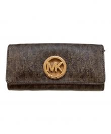 MICHAEL KORS（マイケル・コース）の古着「長財布」｜ブラウン