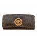 MICHAEL KORS（マイケル・コース）の古着「長財布」｜ブラウン