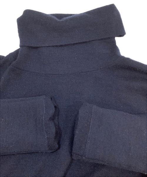 sacai（サカイ）sacai (サカイ) タートルネックニット ネイビー サイズ:2の古着・服飾アイテム