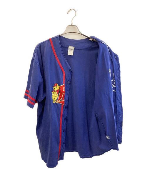 Disney STORE（ディズニーストア）Disney STORE (ディズニーストア) シャツ ブルー×レッド サイズ:XXLの古着・服飾アイテム