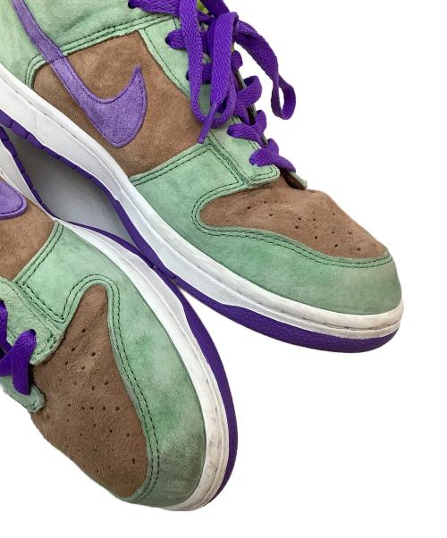NIKE（ナイキ）NIKE (ナイキ) DUNK LOW SP パープル×グリーン サイズ:28の古着・服飾アイテム