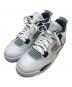 NIKE（ナイキ）の古着「AIR JORDAN 4 RETRO」｜ホワイト×グリーン