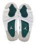 中古・古着 NIKE (ナイキ) AIR JORDAN 4 RETRO ホワイト×グリーン サイズ:24：10000円