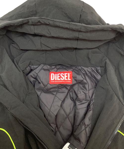 DIESEL（ディーゼル）DIESEL (ディーゼル) ウインドブレーカー ブラック サイズ:52の古着・服飾アイテム