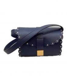 FURLA（フルラ）の古着「ショルダーバッグ」｜ネイビー