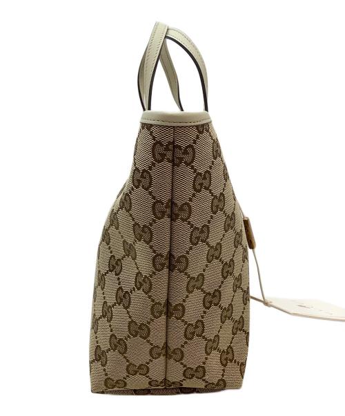 GUCCI（グッチ）GUCCI (グッチ) ハンドバッグ ベージュの古着・服飾アイテム