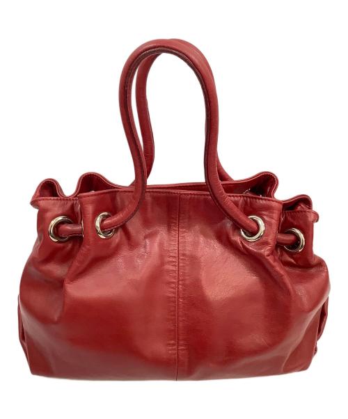 FURLA（フルラ）FURLA (フルラ) ハンドバッグ レッドの古着・服飾アイテム