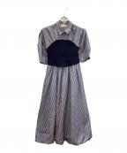 Lily Brownリリーブラウン）の古着「ワンピース」｜ネイビー