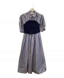 Lily Brown（リリーブラウン）の古着「ワンピース」｜ネイビー