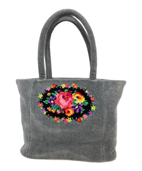 FEILER（フェイラー）FEILER (フェイラー) ハンドバッグ グレーの古着・服飾アイテム