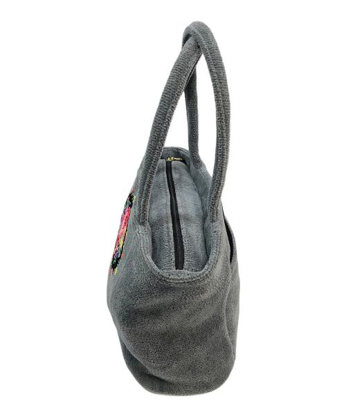 FEILER（フェイラー）FEILER (フェイラー) ハンドバッグ グレーの古着・服飾アイテム