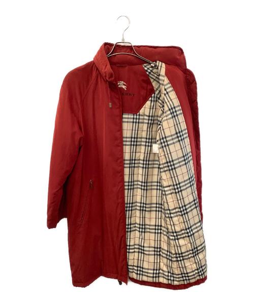 BURBERRY（バーバリー）BURBERRY (バーバリー) 中綿コート レッド サイズ:不明の古着・服飾アイテム